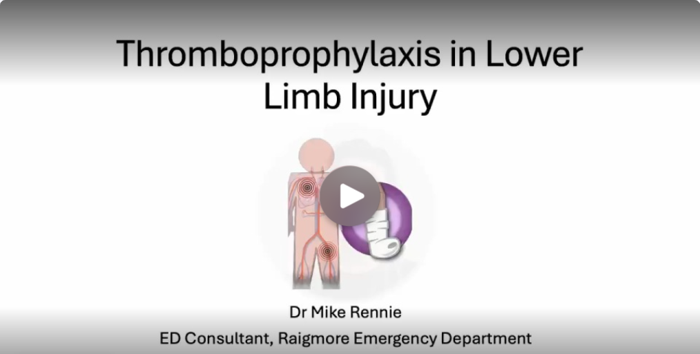 Tilli Study Thromboprophylaxis discharge risk assessment for lower limb ...